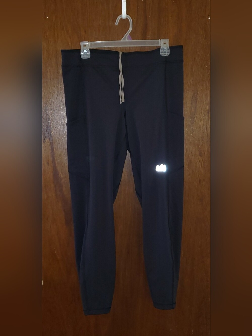 REI Swiftland 7/8 Running Tights Black Sz Xl